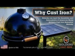 Goldens' Cast Iron 20.5-Inch Cooker Handle Cart - 13546 35 Goldens' Cast Iron 20.5-Inch Cooker Handle Cart - 13546 -BBQDIRECT Sales tmphqdefault 850