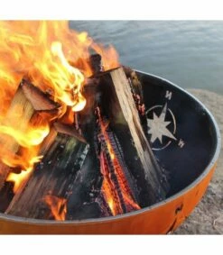 Fire Pit Art 36 Inch Wood Fire Pit - Navigator -BBQDIRECT Sales tn nav