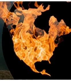 Fire Pit Art 36 Inch Wood Fire Pit - Third Rock -BBQDIRECT Sales tn tr