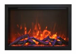 Amantii - Traditional Series Electric Fireplace - TRD-38 25 Amantii - Traditional Series Electric Fireplace - TRD-38 -BBQDIRECT Sales trd 38 with oak log orange flame