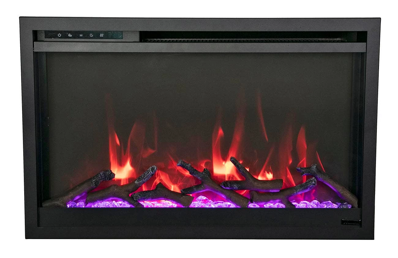 Amantii - Traditional Xtraslim Electric Fireplace - TRD-26-XS 5 Amantii - Traditional Xtraslim Electric Fireplace - TRD-26-XS - Image 3