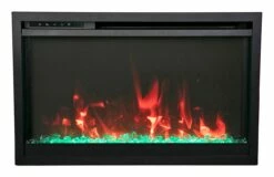 Amantii 30" Traditional Xtraslim Electric Fireplace - TRD-30-XS -BBQDIRECT Sales trd mg 7719 1200 1