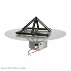 Grand Canyon Gas Logs 24" - 48" Tee-Pee Fire Pit Burner Kit With Logs - TPS-FP 19 Grand Canyon Gas Logs 24" - 48" Tee-Pee Fire Pit Burner Kit With Logs - TPS-FP -BBQDIRECT Sales tsp w electronic