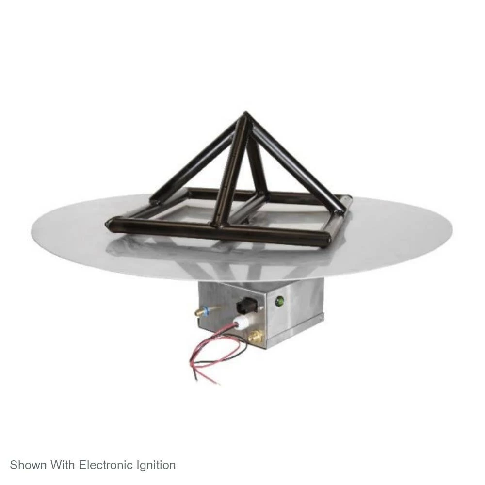 Grand Canyon Gas Logs 24" - 48" Tee-Pee Fire Pit Burner Kit With Logs - TPS-FP 10 Grand Canyon Gas Logs 24" - 48" Tee-Pee Fire Pit Burner Kit With Logs - TPS-FP - Image 8