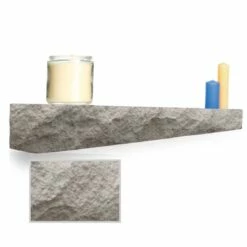 Lexington Hearth Rockface Turfway Tan 6â Fireplace Non-Combustible Mantel - KL-6-LH-TT