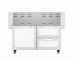 Hestan 42-Inch Gas Grill W/ Sear Burner & Rotisserie On Double Drawer & Door Tower Cart - GMBR42/GCR42 -BBQDIRECT Sales u8melp6jqn29ryvelmej 3