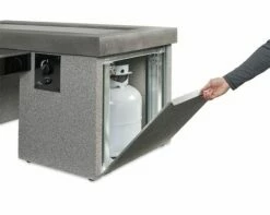 The Outdoor Greatroom Black Uptown Gas Fire Pit Table - UPT-1242 -BBQDIRECT Sales uptown black 4