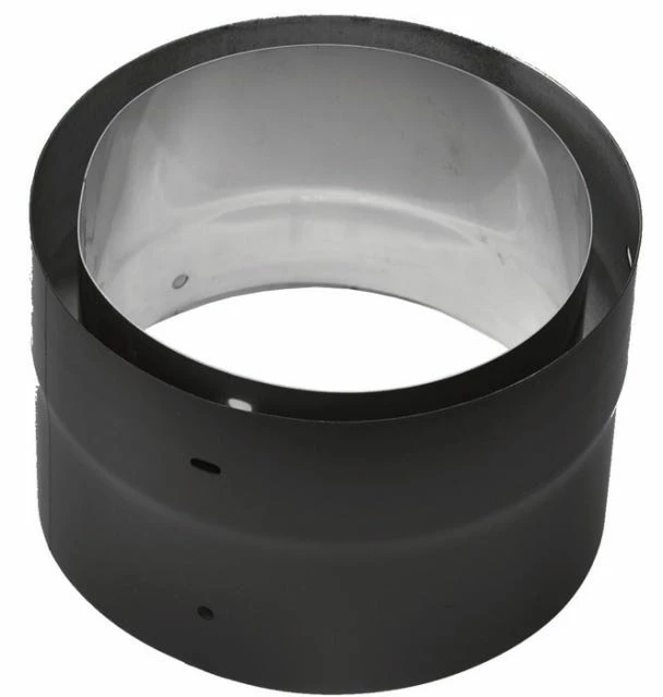 Ventis 6 - Inch Double Wall Black Stove Pipe And Components 7 Ventis 6 - Inch Double Wall Black Stove Pipe And Components - Image 5