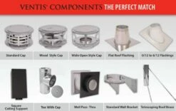 Ventis 6 Inch Class A Pipe And Components -BBQDIRECT Sales ventis components 3 1