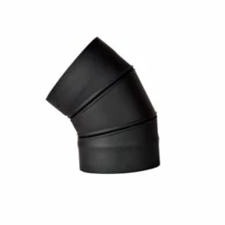 Ventis 8 - Inch Single Wall Black Stove Pipe And Components -BBQDIRECT Sales ventis elbows adjustable