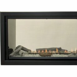Empire 48" Boulevard Vent Free See-Through Linear Fireplace - VFLB48SP90 -BBQDIRECT Sales vflb48 see through logs half