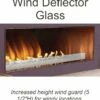 Empire Deflector Glass 60 Inch Linear Deflector Glass -BBQDIRECT Sales wg60lt1