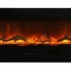 Amantii - Wall Mount Or Flush Mount Electric Fireplace Series - WM-FM-88-10023-BG -BBQDIRECT Sales wmbi 88 yellow orange log 800