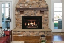 Empire 30" Rushmore Clean Face Direct Vent Fireplace Insert - DVCT30CBN95 5 Empire 30" Rushmore Clean Face Direct Vent Fireplace Insert - DVCT30CBN95 -BBQDIRECT Sales wmh rushmore truflame insert dvct30 driftwood logs