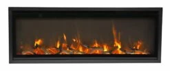 Amantii - Symmetry â Extra-Slim Electric Fireplace- SYM-SLIM-60 -BBQDIRECT Sales xs og set yellow flame 1 1200