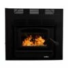Buck Stove 74-ZC Built-In Wood Fireplace With Blower - Heats Up To 2600 Square Feet 2 Buck Stove 74-ZC Built-In Wood Fireplace With Blower - Heats Up To 2600 Square Feet -BBQDIRECT Sales zc74 black