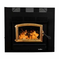 Buck Stove 74-ZC Built-In Wood Fireplace With Blower - Heats Up To 2600 Square Feet 11 Buck Stove 74-ZC Built-In Wood Fireplace With Blower - Heats Up To 2600 Square Feet -BBQDIRECT Sales zc74 gold